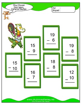 İşlemler yaprak test